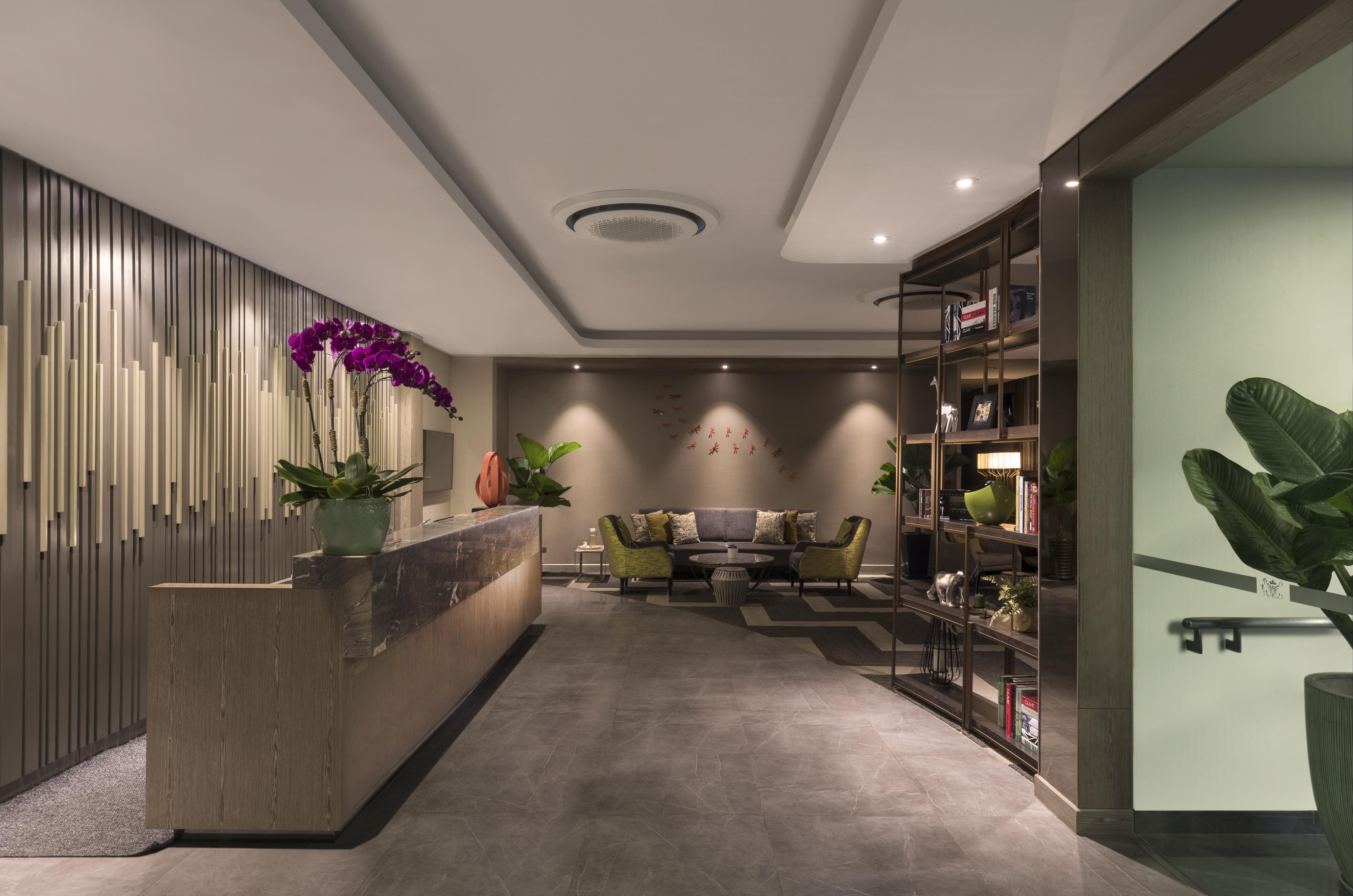 Somerset Ho Chi Minh City residencia con servicio Exterior foto The interior of the lounge