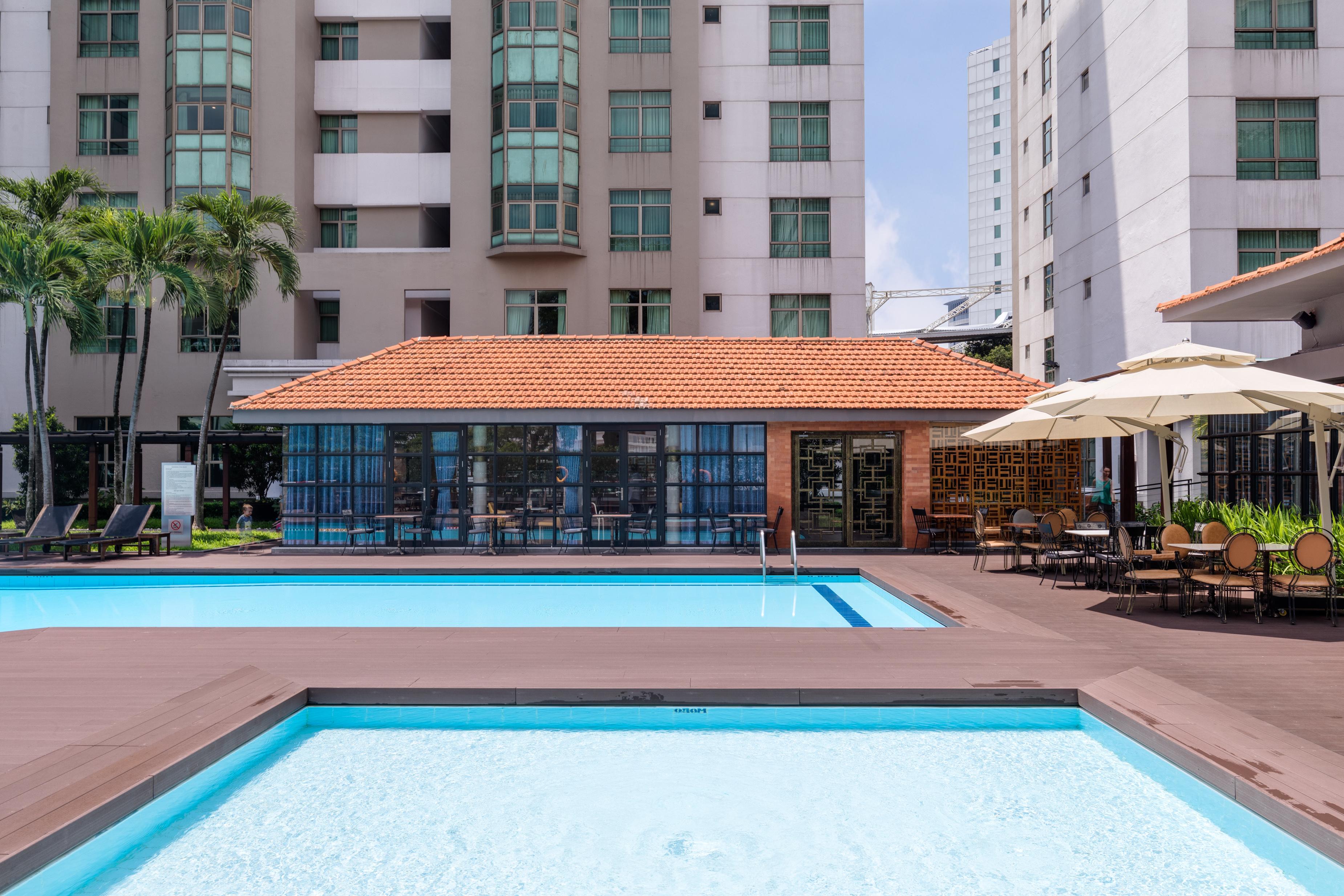 Somerset Ho Chi Minh City residencia con servicio Exterior foto The swimming pool at the hotel