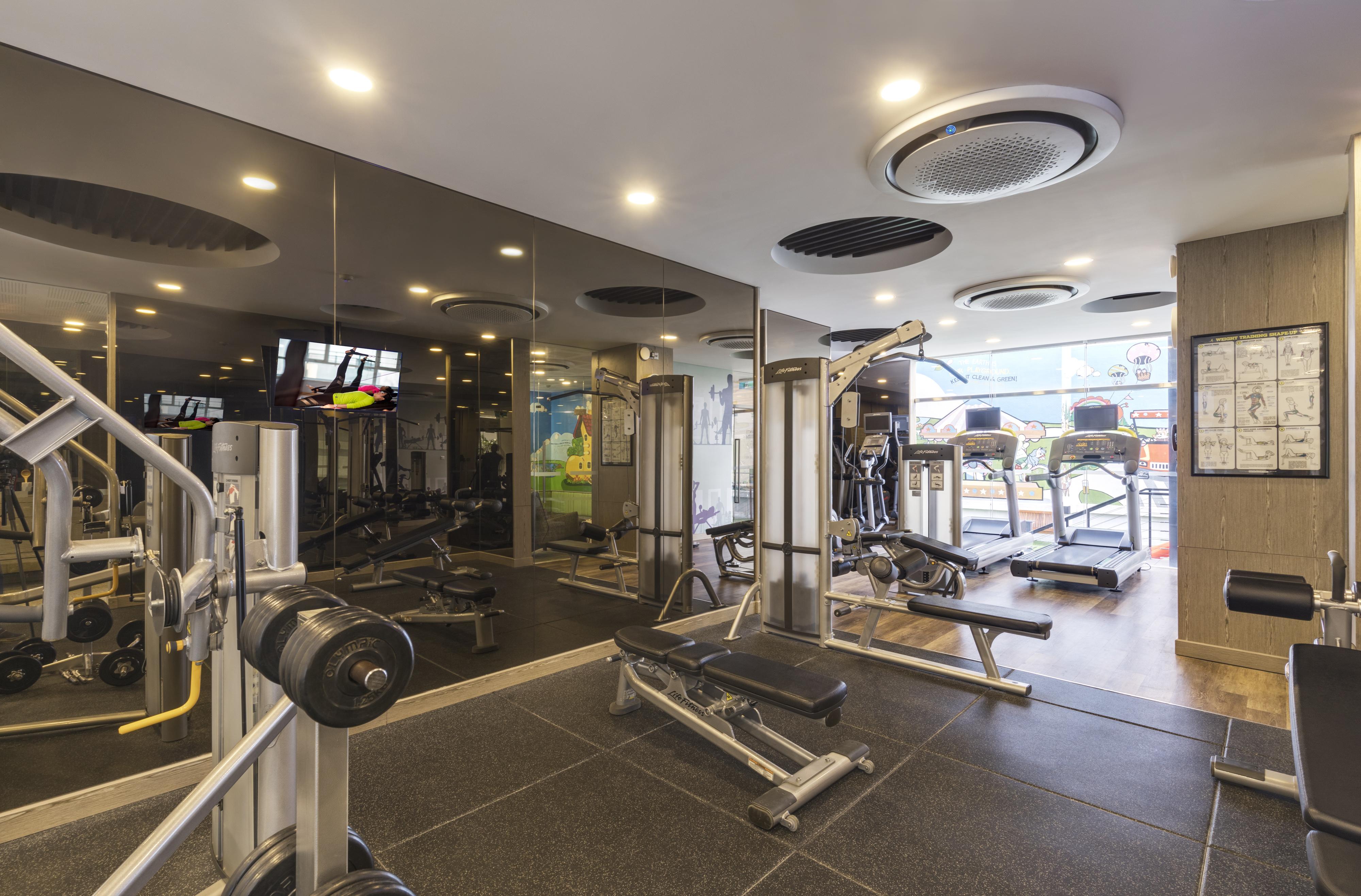 Somerset Ho Chi Minh City residencia con servicio Exterior foto The gym at the hotel
