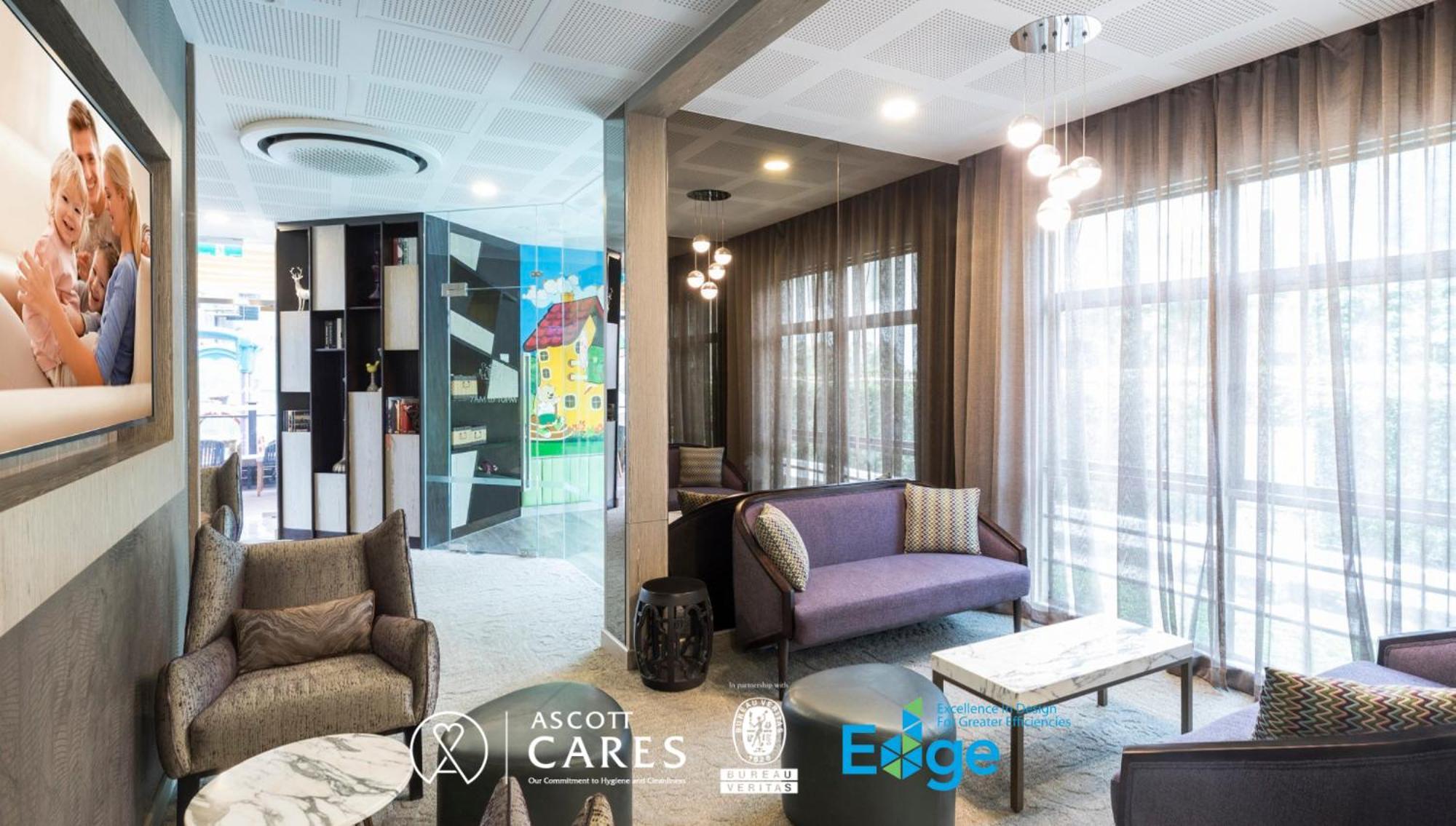 Somerset Ho Chi Minh City residencia con servicio Exterior foto The lobby of the hotel