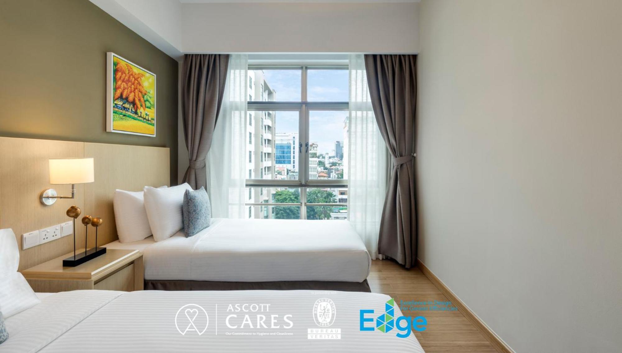 Somerset Ho Chi Minh City residencia con servicio Exterior foto Deluxe Room